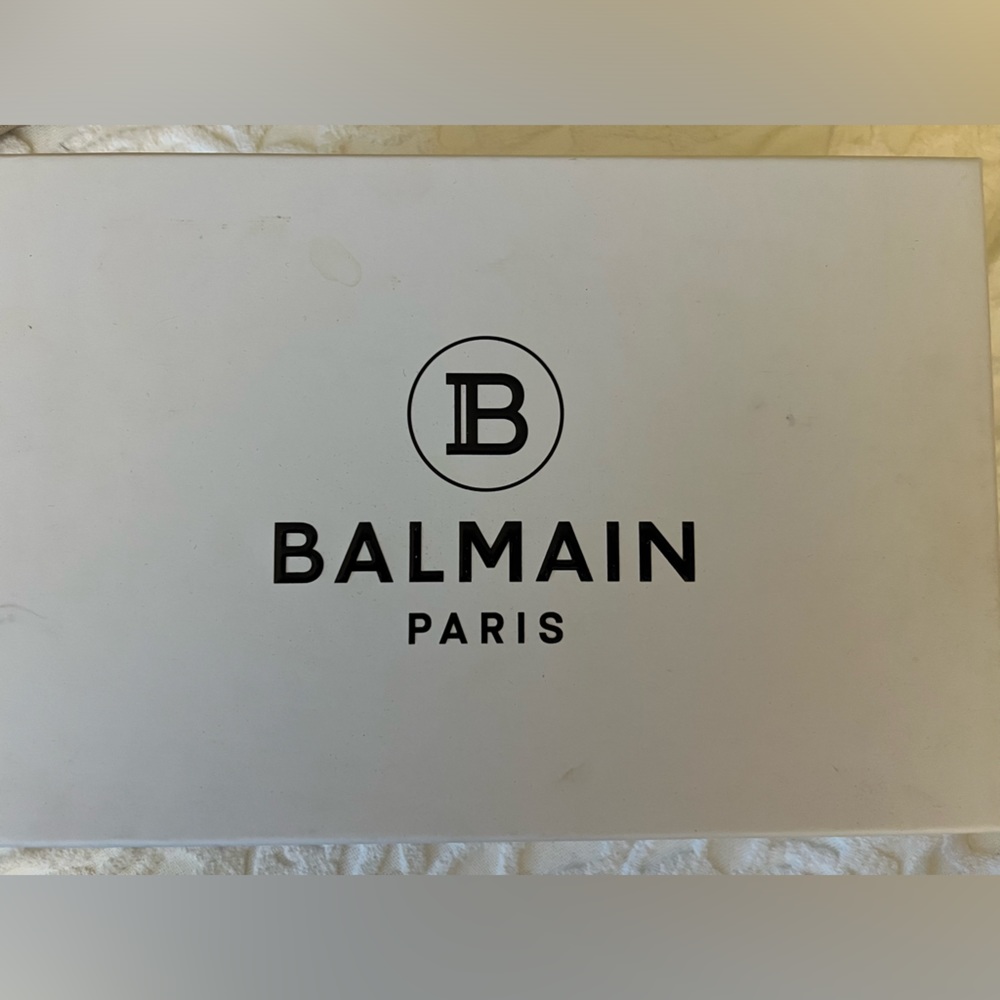 BALMAIN PARIS TENNIS SNEAKERS B-COURT